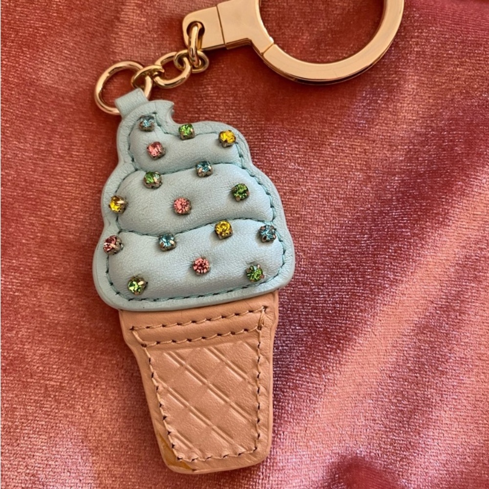 Kate Spade ice cream keychain
